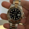 IMG_0026 Rolex GMT-Master II del 2021 Italia Rootbeer oro rosa Acciao excellent condition full set