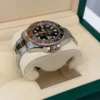 IMG_0027 Rolex GMT-Master II del 2021 Italia Rootbeer oro rosa Acciao excellent condition full set