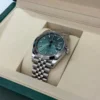 Rolex Datejust 41mm verde green menta Jubilee 2025 Italia full set con documenti top condition