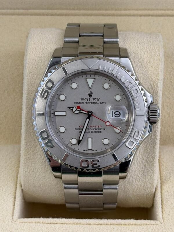 Rolex Yacht-Master platino del 2004 Italia full set excellent condition con documenti e scatola