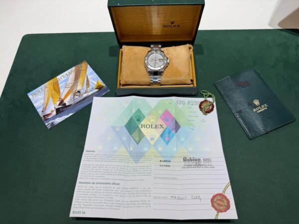 Rolex Yacht-Master platino del 2004 Italia full set excellent condition con documenti e scatola