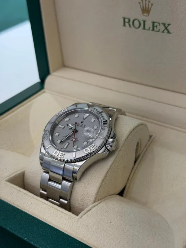 Rolex Yacht-Master platino del 2004 Italia full set excellent condition con documenti e scatola