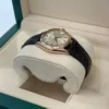 Rolex Oyster Perpetual 31mm in oro rosa 18kt del 1962 top condition con scatola Rolex