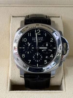 Panerai Luminor Chrono 44mm automatic del 2004 full set top condition con documenti e scatola