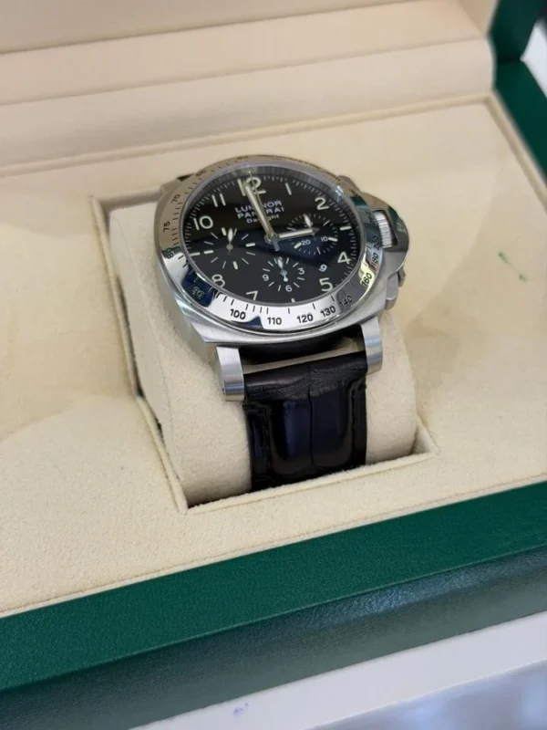 Panerai Luminor Chrono 44mm automatic del 2004 full set top condition con documenti e scatola