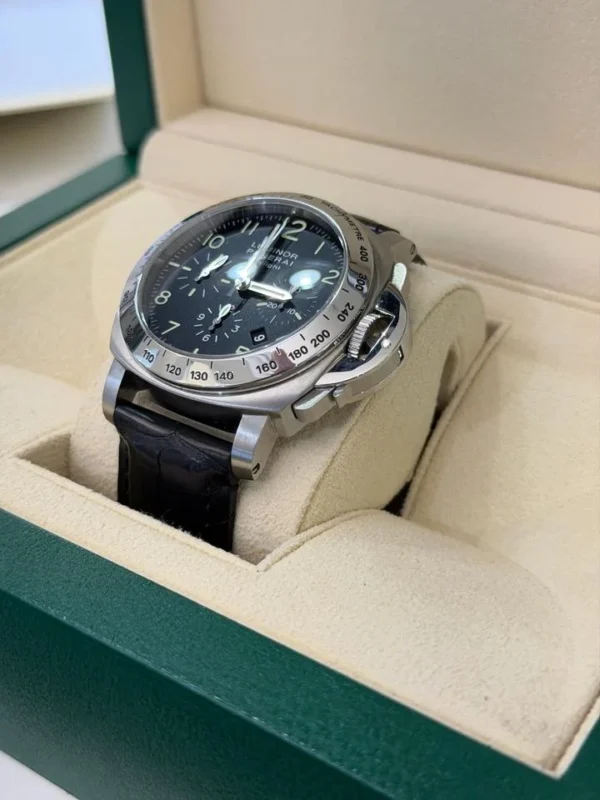Panerai Luminor Chrono 44mm automatic del 2004 full set top condition con documenti e scatola