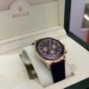 Rolex Daytona oro rosa del 2017 quadrante nero 2 cinturini full set top condition con documenti