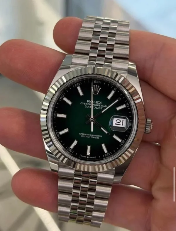 Rolex Datejust 41mm Ombre Jubilee NUOVO 2026 Settembre Italia mai indossato full set