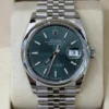 Rolex Datejust 36mm Jubilee green verde menta del 2025 Italia full set con documenti e scatol
