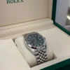 Rolex Datejust 36mm Jubilee green verde menta del 2025 Italia full set con documenti e scatol