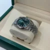 Rolex Datejust 36mm Jubilee green verde menta del 2025 Italia full set con documenti e scatol