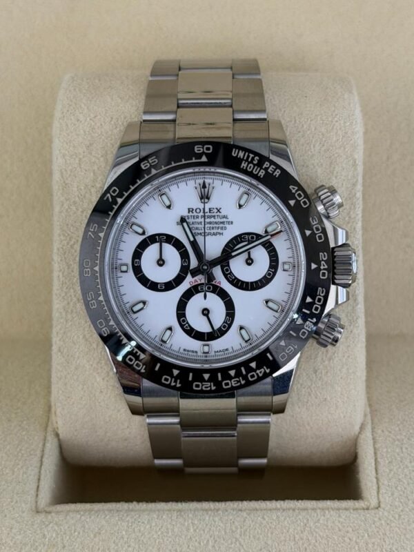 Rolex Daytona Panda ceramica del 2022 Italia full set excellent condition card nuova documenti