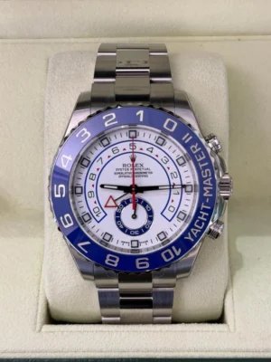 IMG_4196 Rolex Yacht-Master II NUOVO Italia full stickers del 2013 full pellicole full set con documenti
