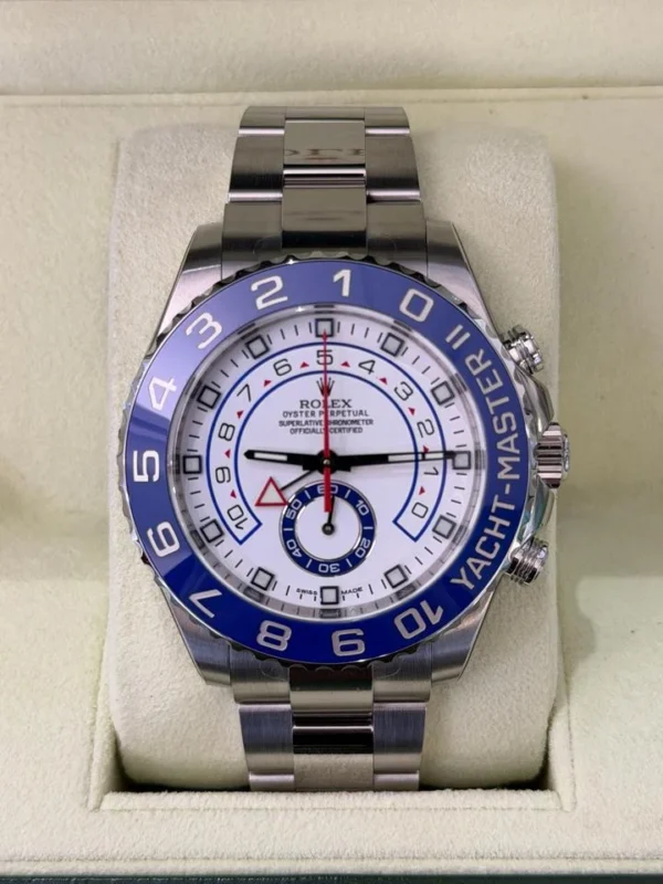 Rolex Yacht-Master II NUOVO Italia full stickers del 2013 full pellicole full set con documenti