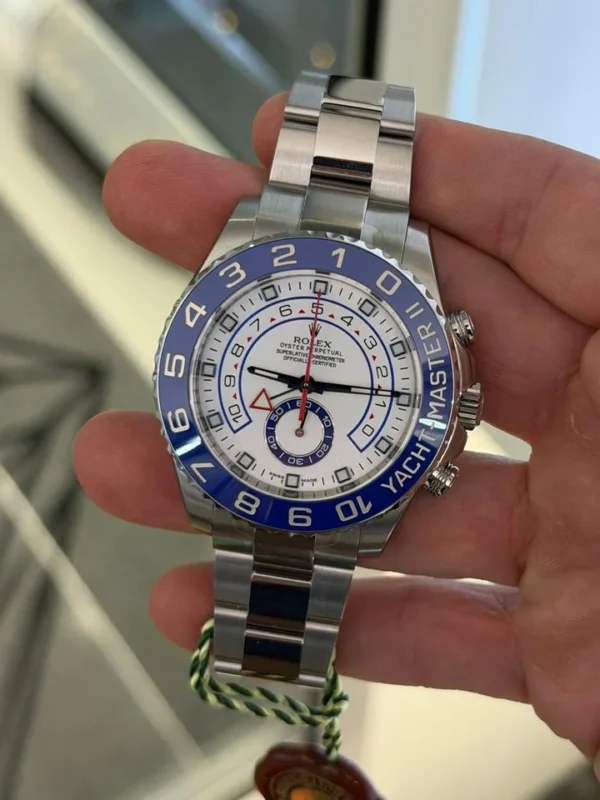 Rolex Yacht-Master II NUOVO Italia full stickers del 2013 full pellicole full set con documenti