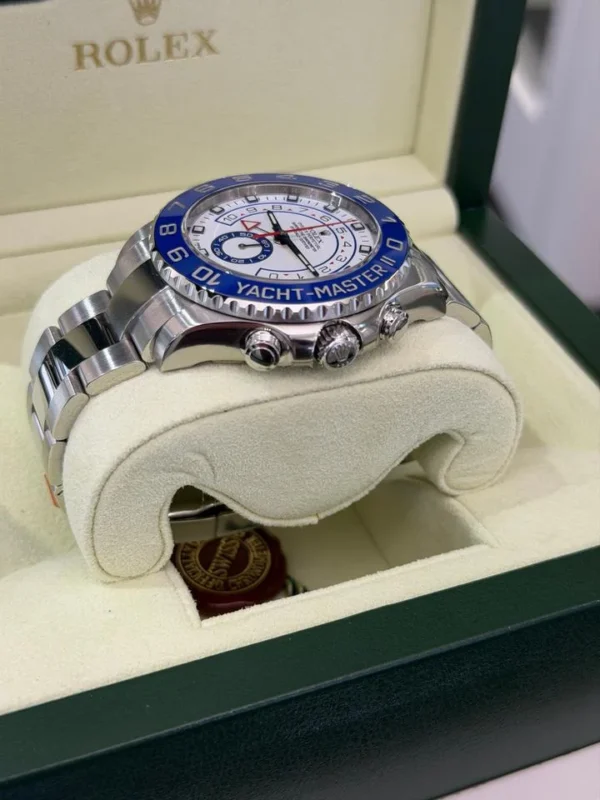 Rolex Yacht-Master II NUOVO Italia full stickers del 2013 full pellicole full set con documenti