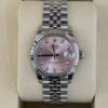 Rolex Datejust 31 NUOVO 2026 Jubilee quadrante rosa pink in diamanti full set con documenti