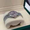 Rolex Datejust 31 NUOVO 2026 Jubilee quadrante rosa pink in diamanti full set con documenti