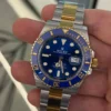 Rolex Submariner Date Blu del 2020 Italia acciaio oro full set excellent condition con documenti