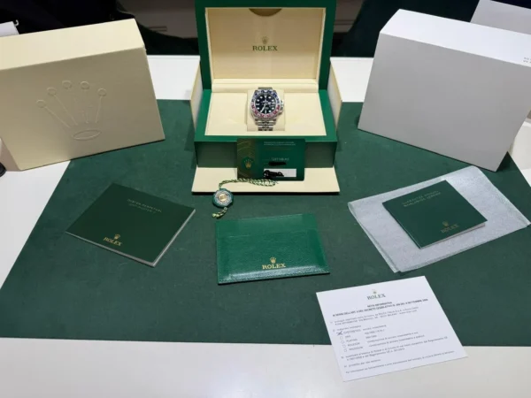 Rolex GMT-Master II Pepsi Jubilee del 2022 Italia full set excellent condition card nuova