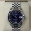 Rolex Datejust 31 NUOVO 2026 Italia quadrante viola aubergine in diamanti ore 6 Jubilee full set