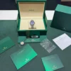 Rolex Datejust 31 NUOVO 2026 Italia quadrante viola aubergine in diamanti ore 6 Jubilee full set
