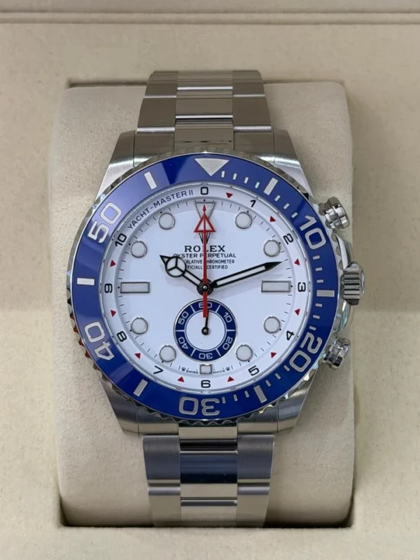 Rolex Yacht-Master II New model NUOVO 2026 Italia card in legno full set con documenti e scatola