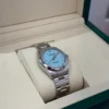 Rolex Oyster Perpetual 31mm TIFFANY NUOVO 2026 Ottobre Italia full set con documenti e scatola