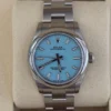 IMG_5212 Rolex Oyster Perpetual 31mm TIFFANY NUOVO 2026 Ottobre Italia full set con documenti e scatola