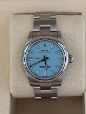 Rolex Oyster Perpetual 31mm TIFFANY NUOVO 2026 Ottobre Italia full set con documenti e scatola