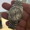 Rolex Datejust quadrante in diamanti ore 6 e 9 del 2022 full set top condition con documenti