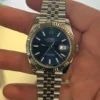 Rolex Datejust 41mm NUOVO mai indossato Blu jubilee del 2025 Italia full set con documenti