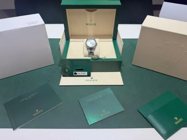 Rolex Datejust 36mm mop dial madreperla in diamanti NUOVO 2021 oyster Italia full set documenti