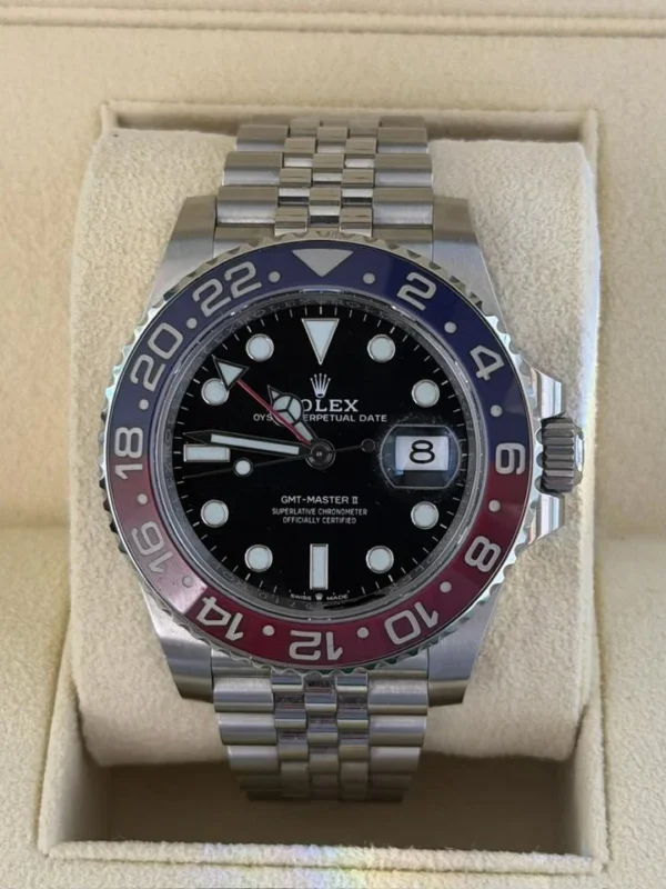 Rolex GMT-Master II Pepsi Jubilee del 2022 Italia full set excellent condition card nuova