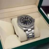 Rolex Yacht-Master quadrante rhodium del 2022 Italiano in platino full set excellent condition