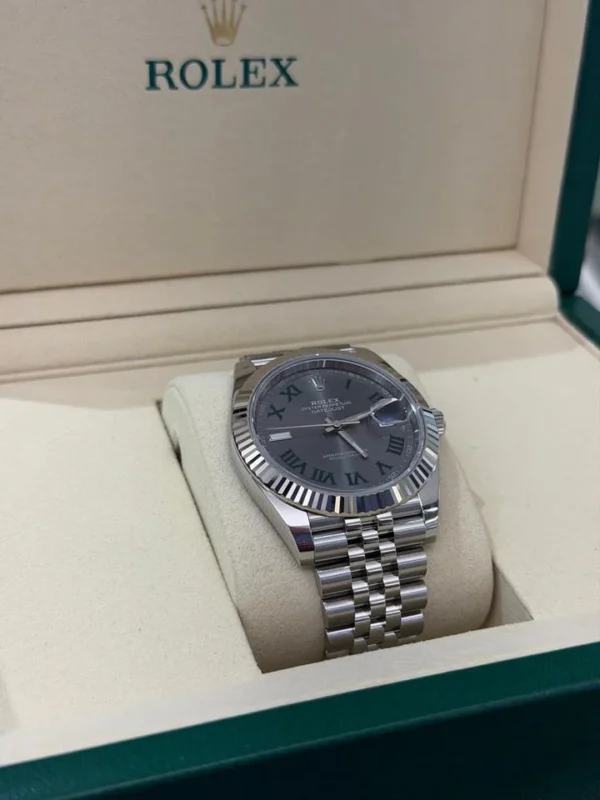 Rolex Datejust 41mm Wimbledon Jubilee NUOVO 2026 Italia mai indossato full set Full stickers