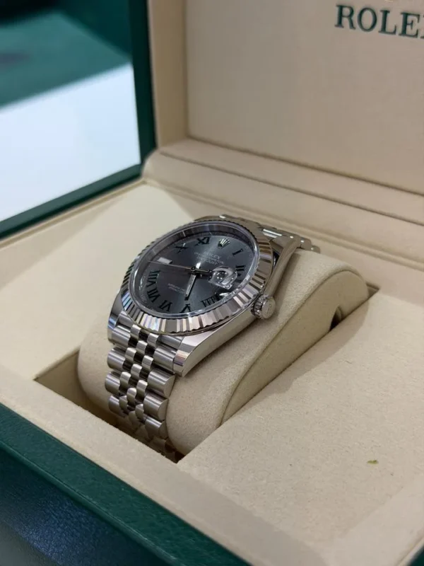 Rolex Datejust 41mm Wimbledon Jubilee NUOVO 2026 Italia mai indossato full set Full stickers