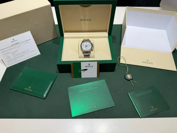 Rolex Daytona bianco white CHROMALIGHT APH del 2016 full set excellent condition con documenti