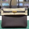Hermès Birkin 25 retourne veau togo colore bai - brun ( cioccolato fondente ) NUOVA 2026 Settembre stampa K hardware dorato