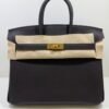 Hermès Birkin 25 retourne veau togo colore bai - brun ( cioccolato fondente ) NUOVA 2026 Settembre stampa K hardware dorato
