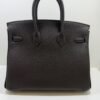 Hermès Birkin 25 retourne veau togo colore bai - brun ( cioccolato fondente ) NUOVA 2026 Settembre stampa K hardware dorato