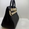 ermès Birkin 25 retourne veau togo colore noir( nero ) stampa G NUOVA 2026 hardware dorato full set con scontrino ufficiale Hermès pellicole