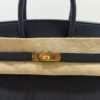 ermès Birkin 25 retourne veau togo colore noir( nero ) stampa G NUOVA 2026 hardware dorato full set con scontrino ufficiale Hermès pellicole