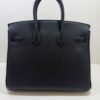 ermès Birkin 25 retourne veau togo colore noir( nero ) stampa G NUOVA 2026 hardware dorato full set con scontrino ufficiale Hermès pellicole