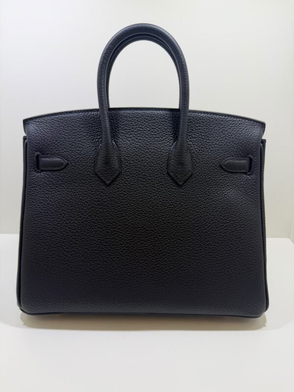 ermès Birkin 25 retourne veau togo colore noir( nero ) stampa G NUOVA 2026 hardware dorato full set con scontrino ufficiale Hermès pellicole