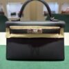 WhatsApp Image 2026-10-04 at 18.36.18 Hermès mini Kelly Sellier epsom color Noir ( nero ) NUOVA 2026 seriale G