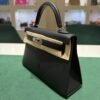 WhatsApp Image 2026-10-04 at 18.36.19 (2) Hermès mini Kelly Sellier epsom color Noir ( nero ) NUOVA 2026 seriale G