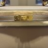Hermès mini Kelly Sellier epsom color Etoupe ( Tortora ) NUOVA 2026