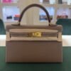 Hermès mini Kelly Sellier epsom color Etoupe ( Tortora ) NUOVA 2026