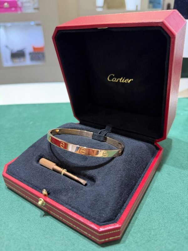 CARTIER LOVE BRACCIALE CLASSICO IN ORO ROSA 18 KT
